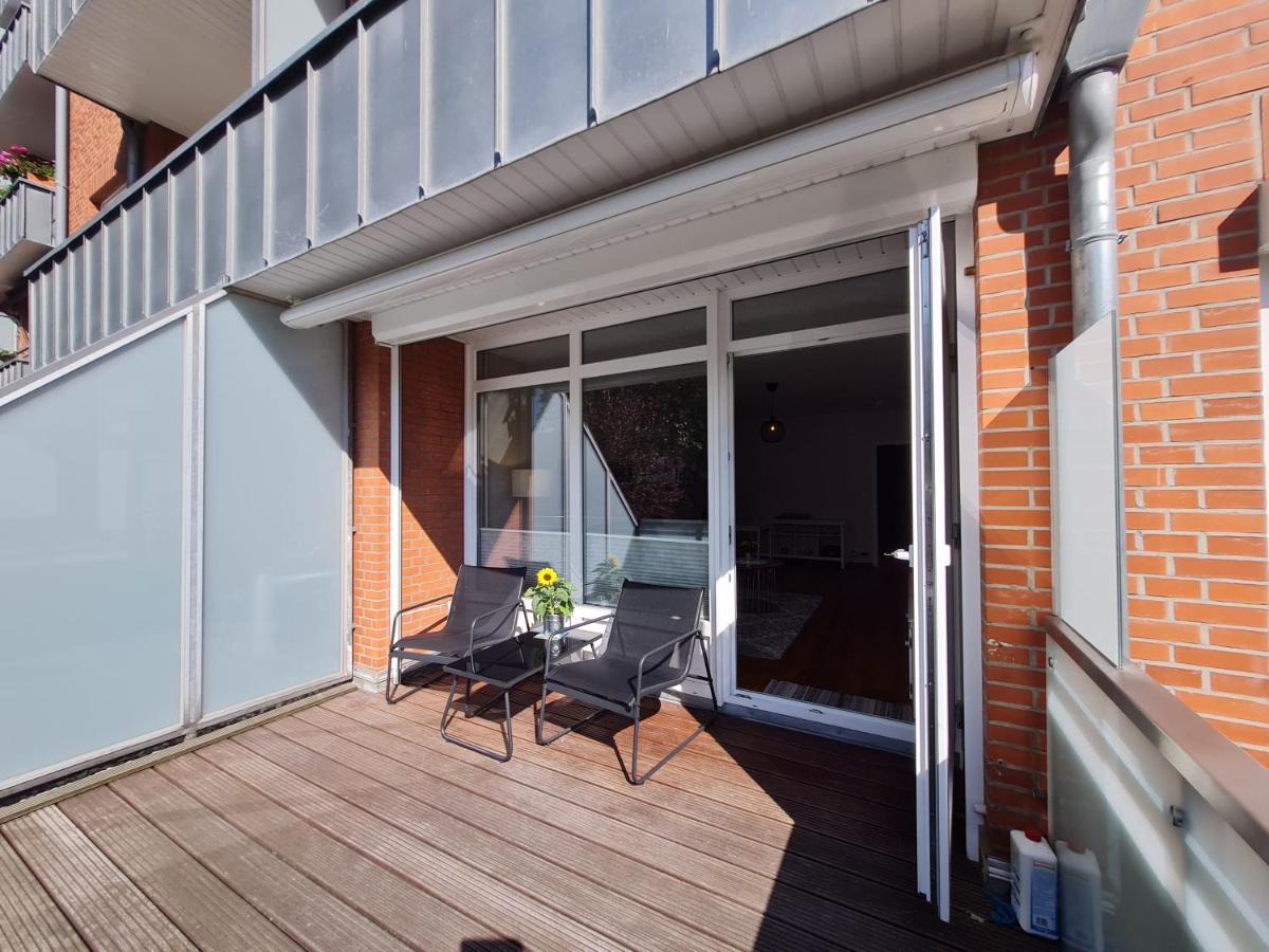 Wohnung Fleethoern - Zentral, Ruhig, Mit Parkplatz Und Balkon Kilonia Zewnętrze zdjęcie